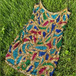 Oleg Cassini mini dress